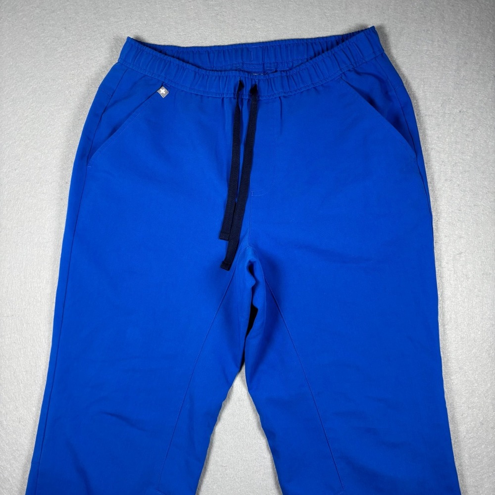 FIGS Men's Tansen Scrub Jogger Pants Size M Royal Blue Technical Collection